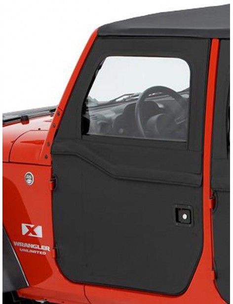 Portes en toile complètes Bestop Jeep Wrangler JK