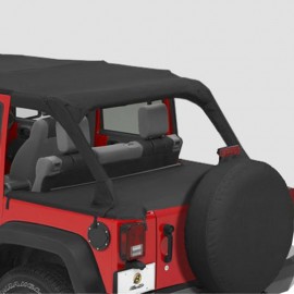 Couvre tonneau Duster Bestop Black Diamond Jeep Wrangler JK 4 portes