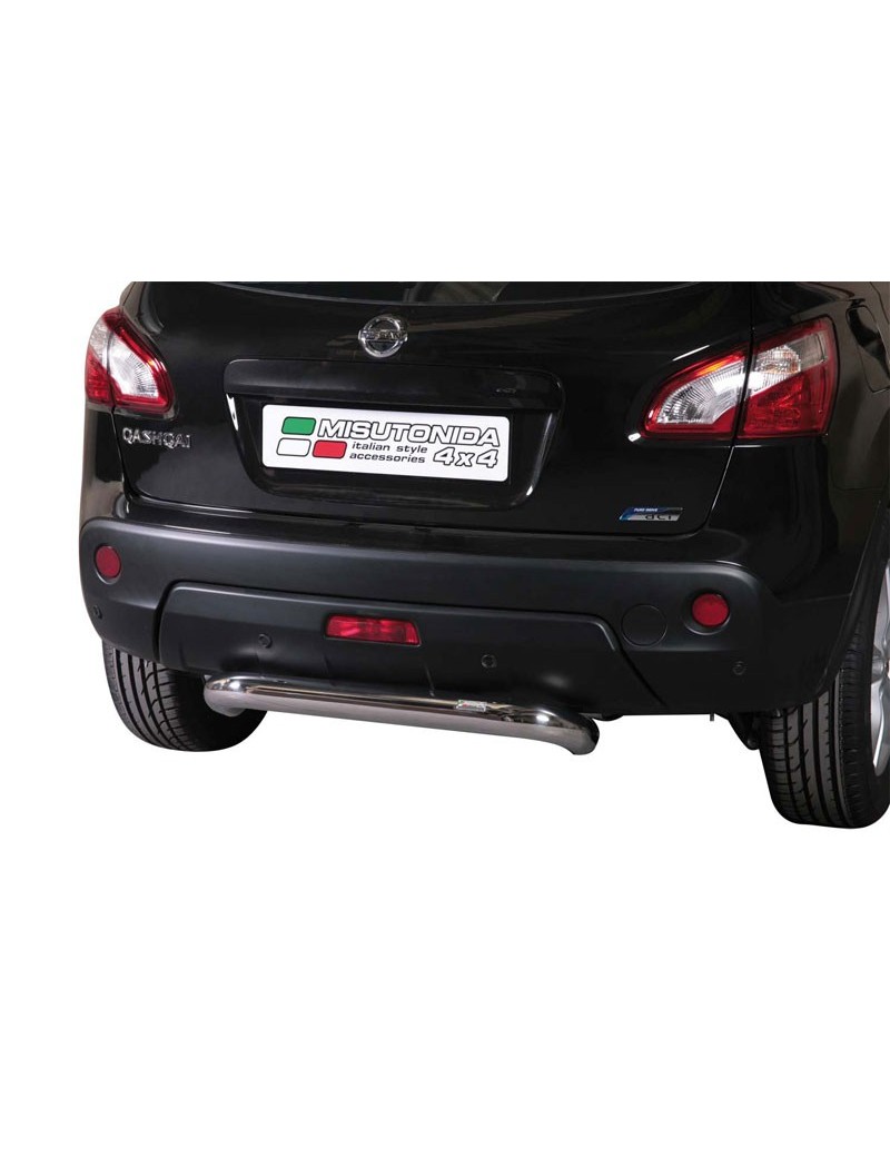 protections inox de pare choc arrière 4x4 nissan qashqai 2010