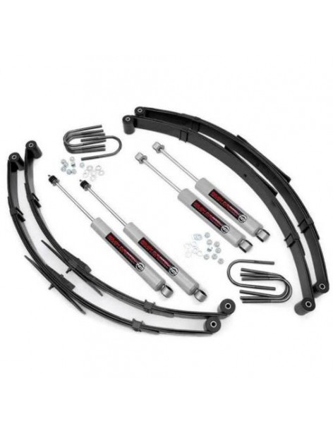 Kit suspension Rough Country +6,5cm Jeep Wrangler YJ