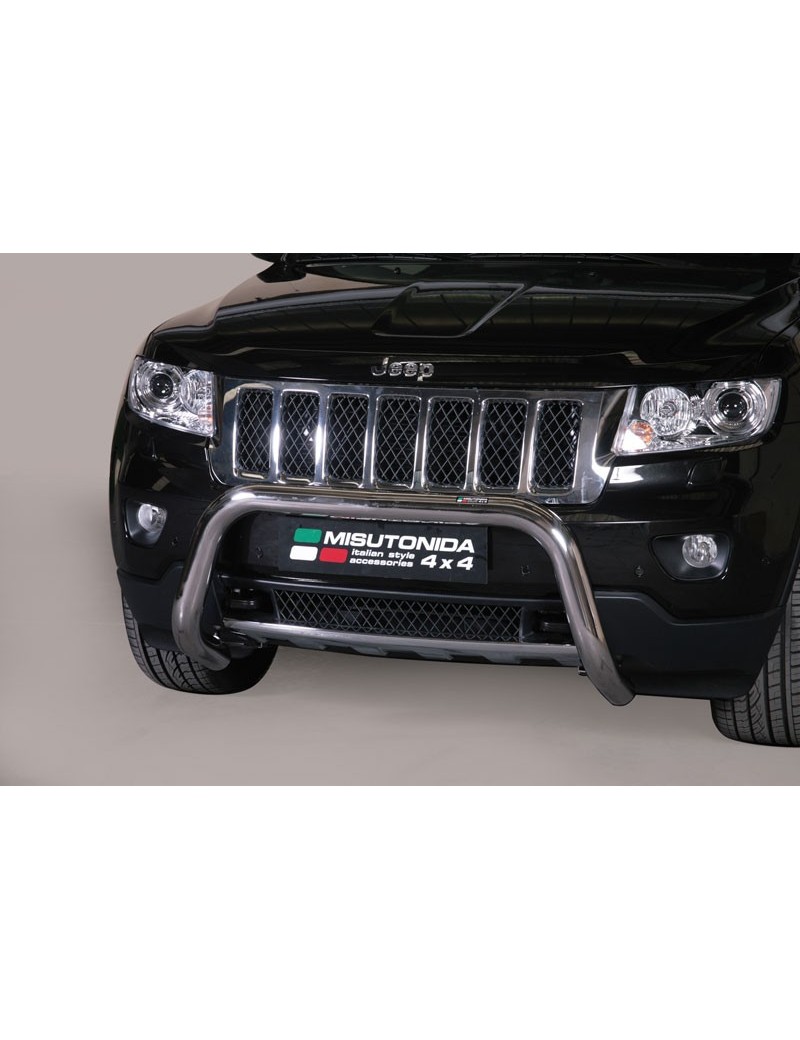 Pare-buffle Super Bar acier 76mm Homologué Jeep Grand Cherokee WK2