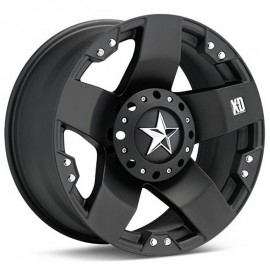 Jante aluminium KMC XD775 Rockstar Matte Black 17 pouces Jeep Wrangler