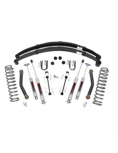 Kit suspension Rough Country + 10 cm Jeep Cherokee XJ