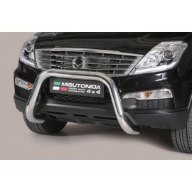 Pare buffle acier 76 mm homologué Ssangyong Rexton W 2012-2017