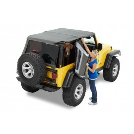 Bâche Trektop NX Bestop Black Diamond Jeep Wrangler TJ