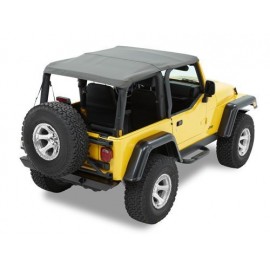 Bâche Trektop NX Bestop Black Diamond Jeep Wrangler TJ