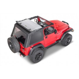 Bâche Trektop NX Bestop Black Diamond Jeep Wrangler TJ