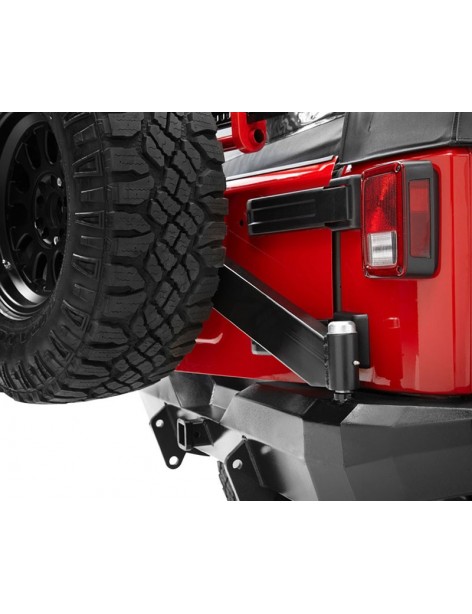 Pare-chocs arrière Bestop HighRock + Support Roue de secours Jeep Wrangler JK