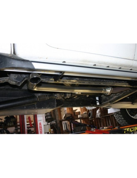 Echappement latéral Inox Toyota Hilux 3.0L D4D