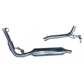 Echappement latéral Inox Toyota HDJ80