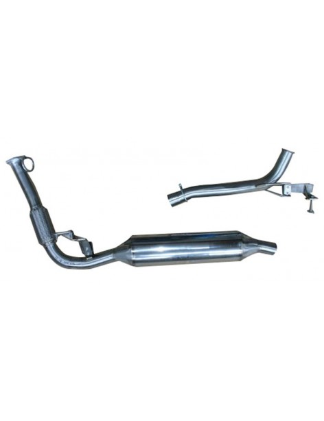 Echappement latéral Inox Toyota HDJ80