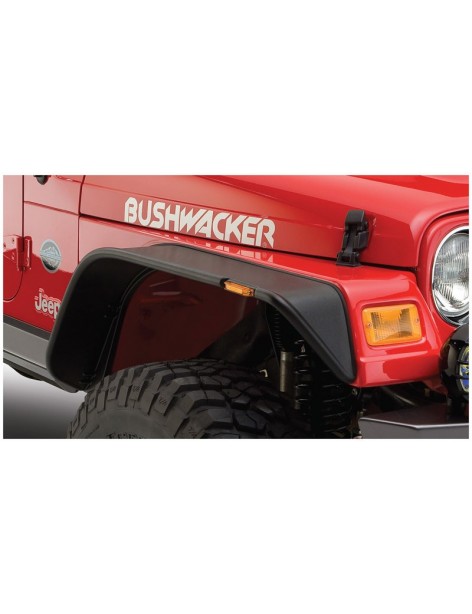 Extensions d'ailes plates Bushwacker Jeep Wrangler TJ