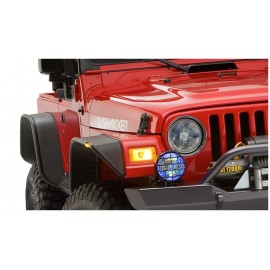 Extensions d'ailes plates Bushwacker Jeep Wrangler TJ