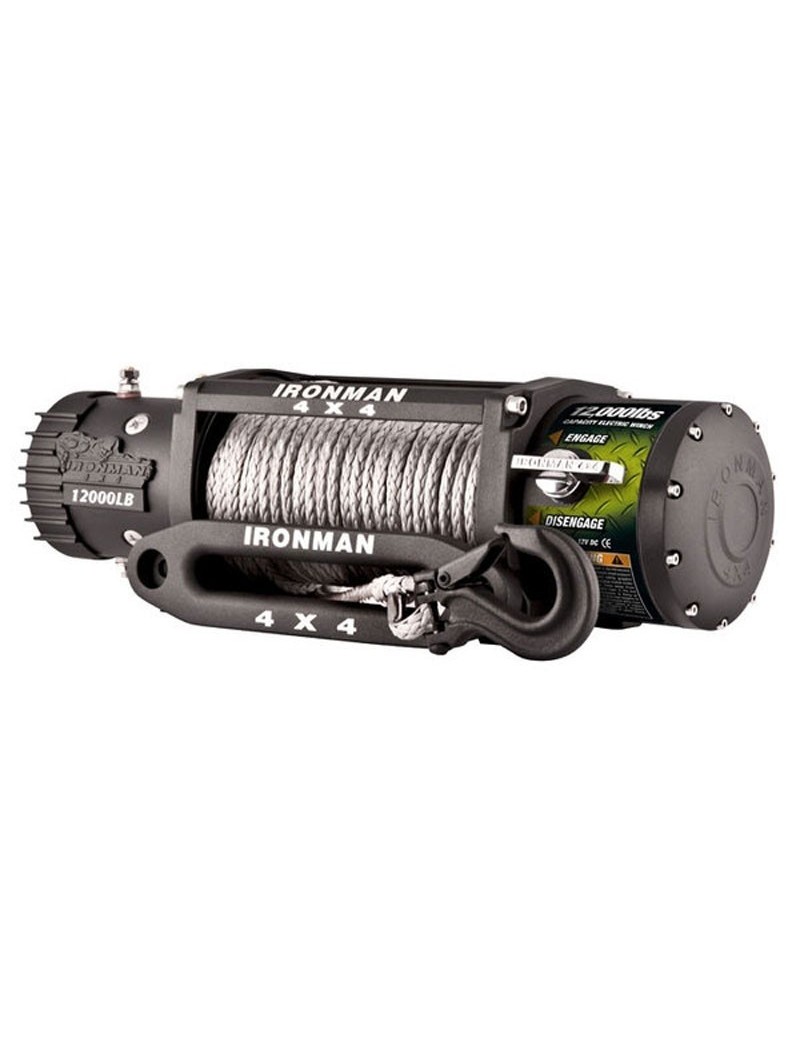 Treuil Ironman Monster Winch 12000 corde synthétique