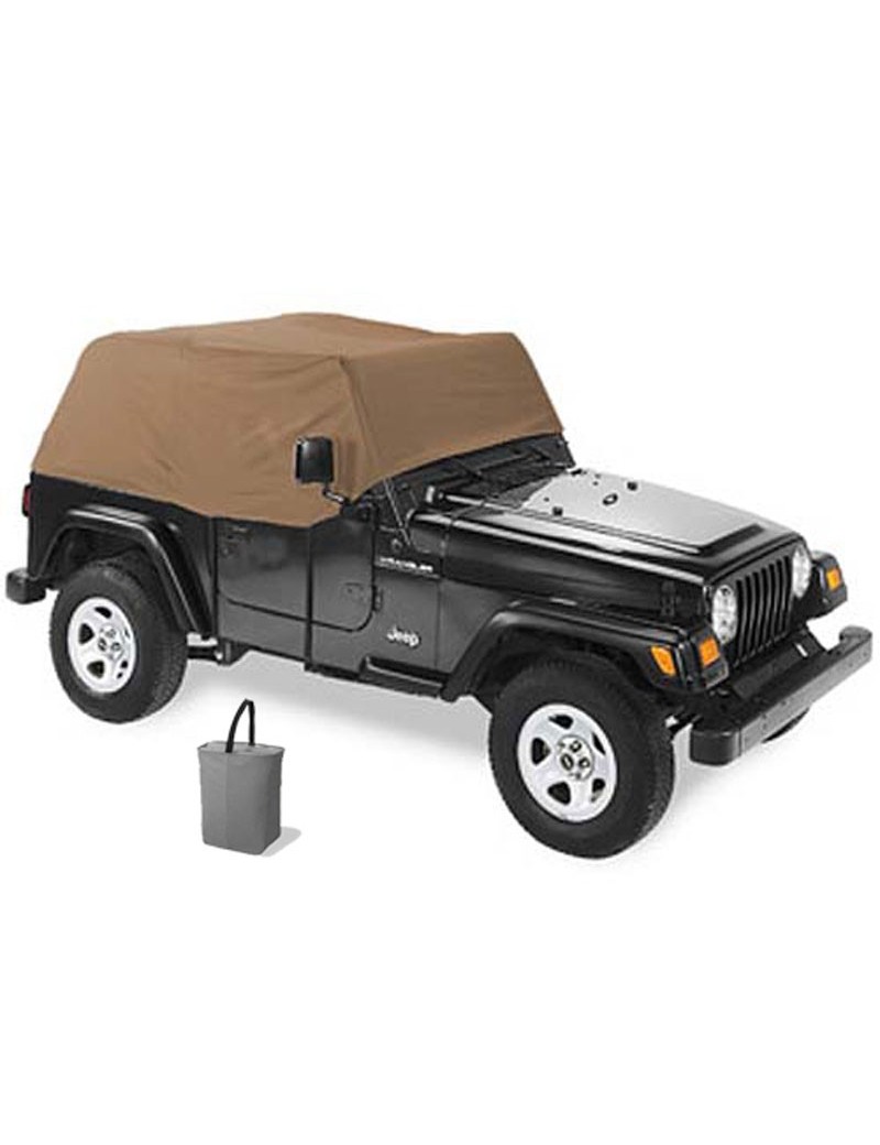 Bâche de voiture adaptée à Jeep Wrangler 4-doors housse de voiture