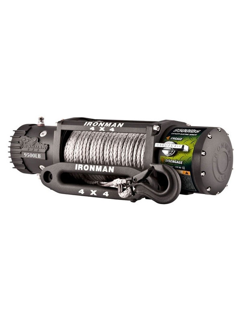 Treuil Ironman Monster Winch 9500 corde synthétique