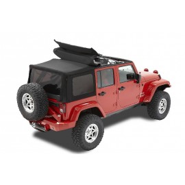 Bâche Supertop NX Black Twill Bestop Jeep Wrangler JK Unlimited