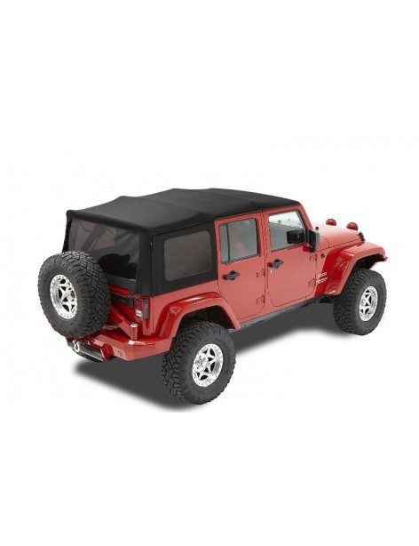 Bâche Supertop NX Black Twill Bestop Jeep Wrangler JK Unlimited