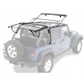 Bâche Supertop NX Black Twill Bestop Jeep Wrangler JK Unlimited