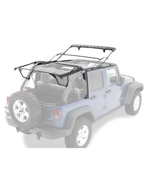 Bâche Supertop NX Black Twill Bestop Jeep Wrangler JK Unlimited