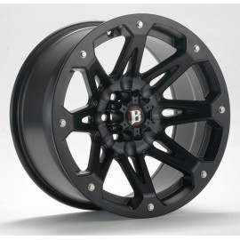 Jante aluminium Ballistic 814 GEN2 Flat Black