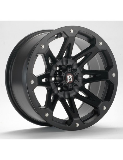 Jante aluminium Ballistic 814 GEN2 Flat Black