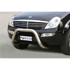 Pare buffle acier 76 mm Ssangyong Rexton 2004-2006