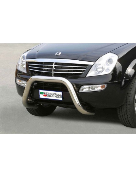 Pare buffle acier 76 mm Ssangyong Rexton 2004-2006