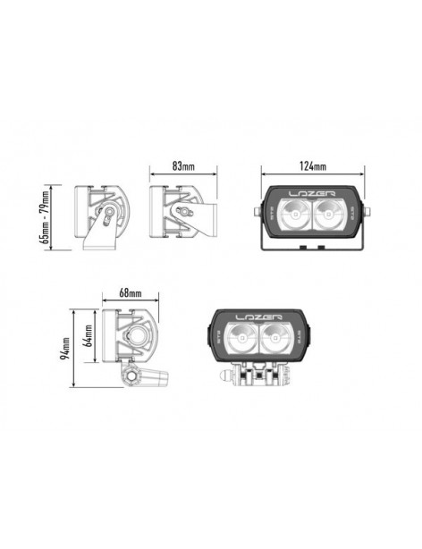 Barre Led Lazer Lamps ST-2 Evolution