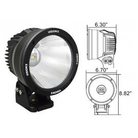 Phare LED Cannon 6.7" Vision X