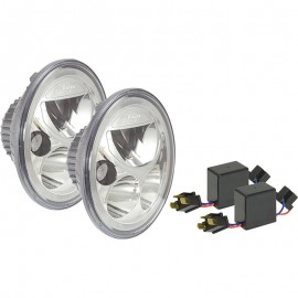 Optiques feux LED Chrome Vortex 7" Vision X