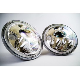 Optiques feux LED Chrome Vortex 7" Vision X