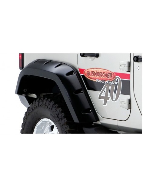 Extensions d'ailes Bushwacker Jeep Wrangler JK 4 portes