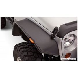 Extensions d'ailes plates Bushwacker Jeep Wrangler JK 2 portes