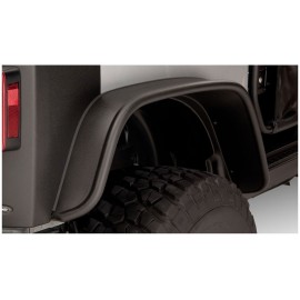 Extensions d'ailes plates Bushwacker Jeep Wrangler JK 2 portes