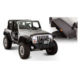 Extensions d'ailes plates Bushwacker Jeep Wrangler JK 2 portes