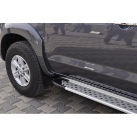 Marchepieds aluminium Artemis Toyota Hilux 2005-2015