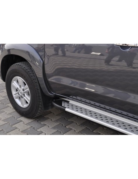 Marchepieds aluminium Artemis Toyota Hilux 2005-2015