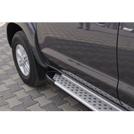 Marchepieds aluminium Artemis Toyota Hilux 2005-2015