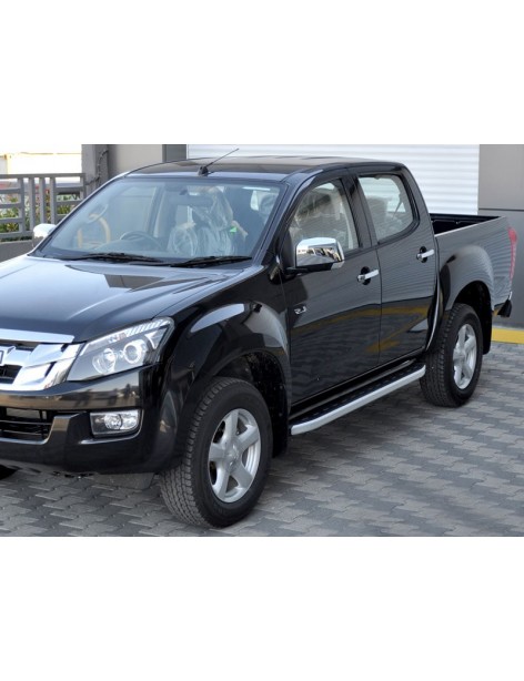 Marchepieds aluminium New Star Grey Isuzu D-Max