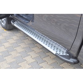 Marchepieds aluminium Artemis Toyota Hilux 2016-2019