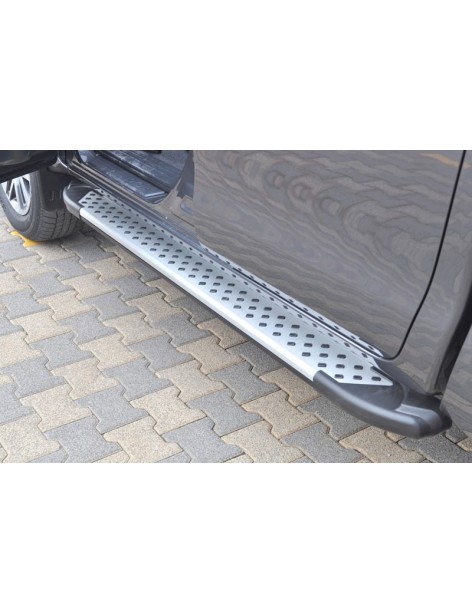 Marchepieds aluminium Artemis Toyota Hilux 2016-2019