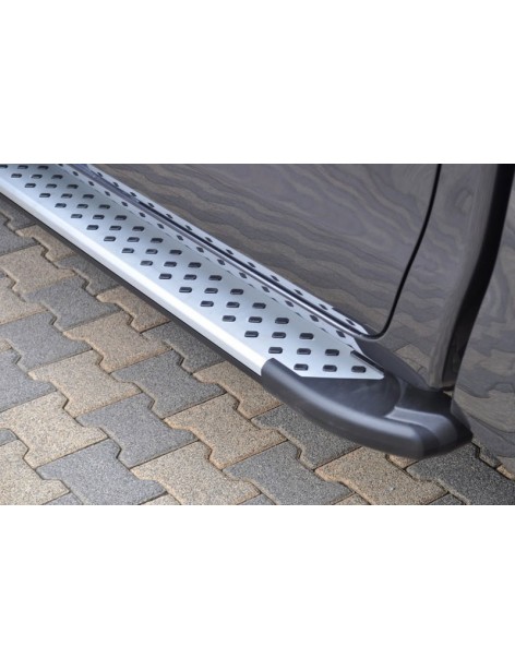 Marchepieds aluminium Artemis Toyota Hilux 2016-2019