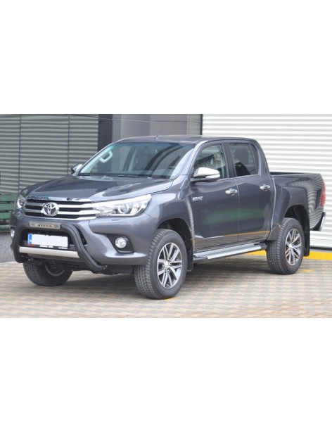 Marchepieds aluminium Artemis Toyota Hilux 2016-2019