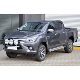 Marchepieds aluminium ARP Toyota Hilux 2016-2019