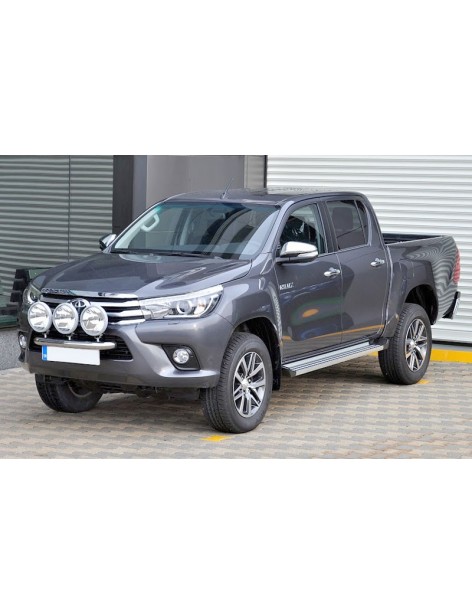 Marchepieds aluminium ARP Toyota Hilux 2016-2019