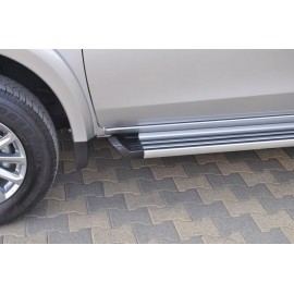 Marchepieds aluminium Ronesans Silver Mitsubishi L200