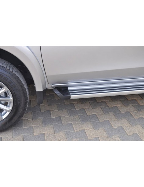 Marchepieds aluminium Ronesans Silver Mitsubishi L200