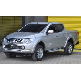 Marchepieds aluminium Ronesans Silver Mitsubishi L200