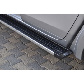 Marchepieds aluminium Ronesans Noir Mitsubishi L200